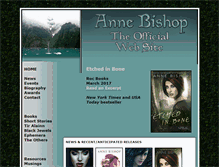 Tablet Screenshot of annebishop.com